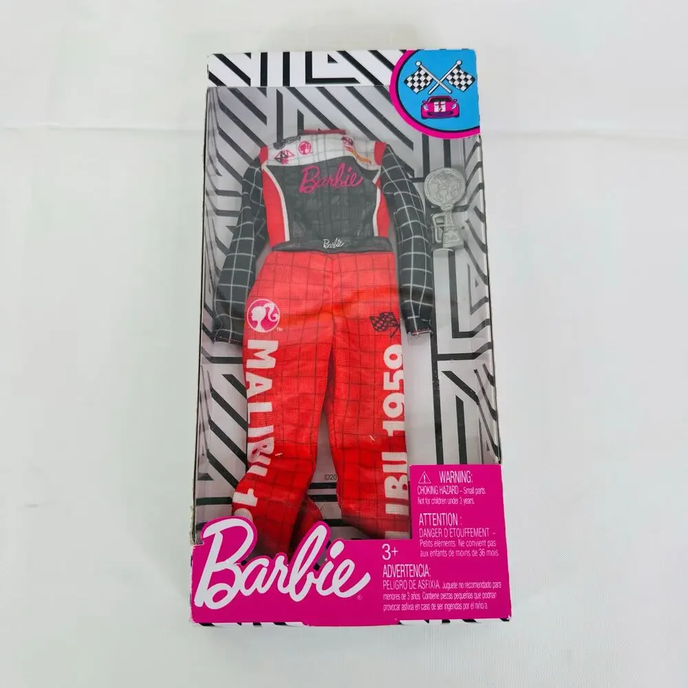 5 for $25| Barbie‎ Career Fashions Race Car Driver Outfit